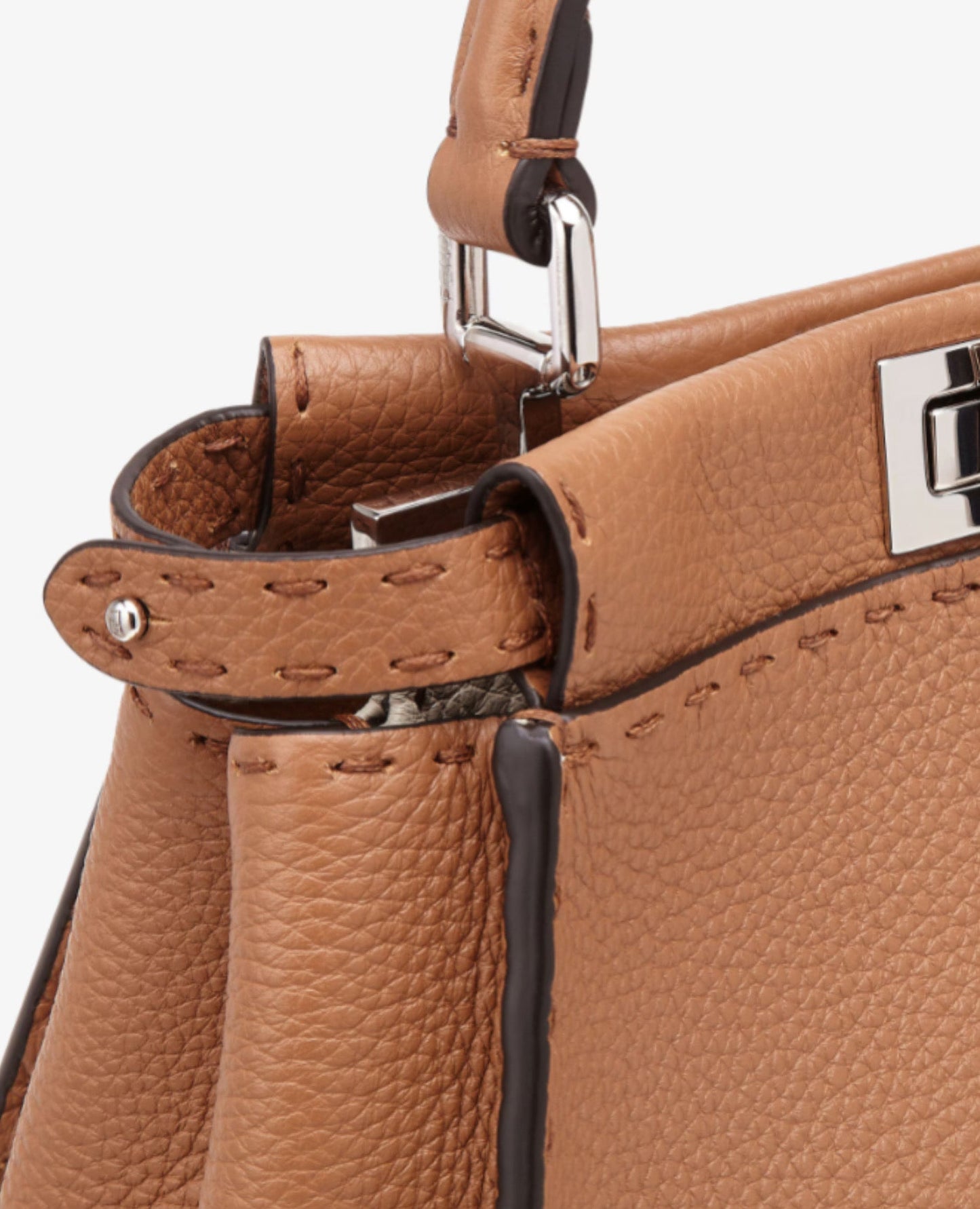 fendi peekaboo mini brown_1