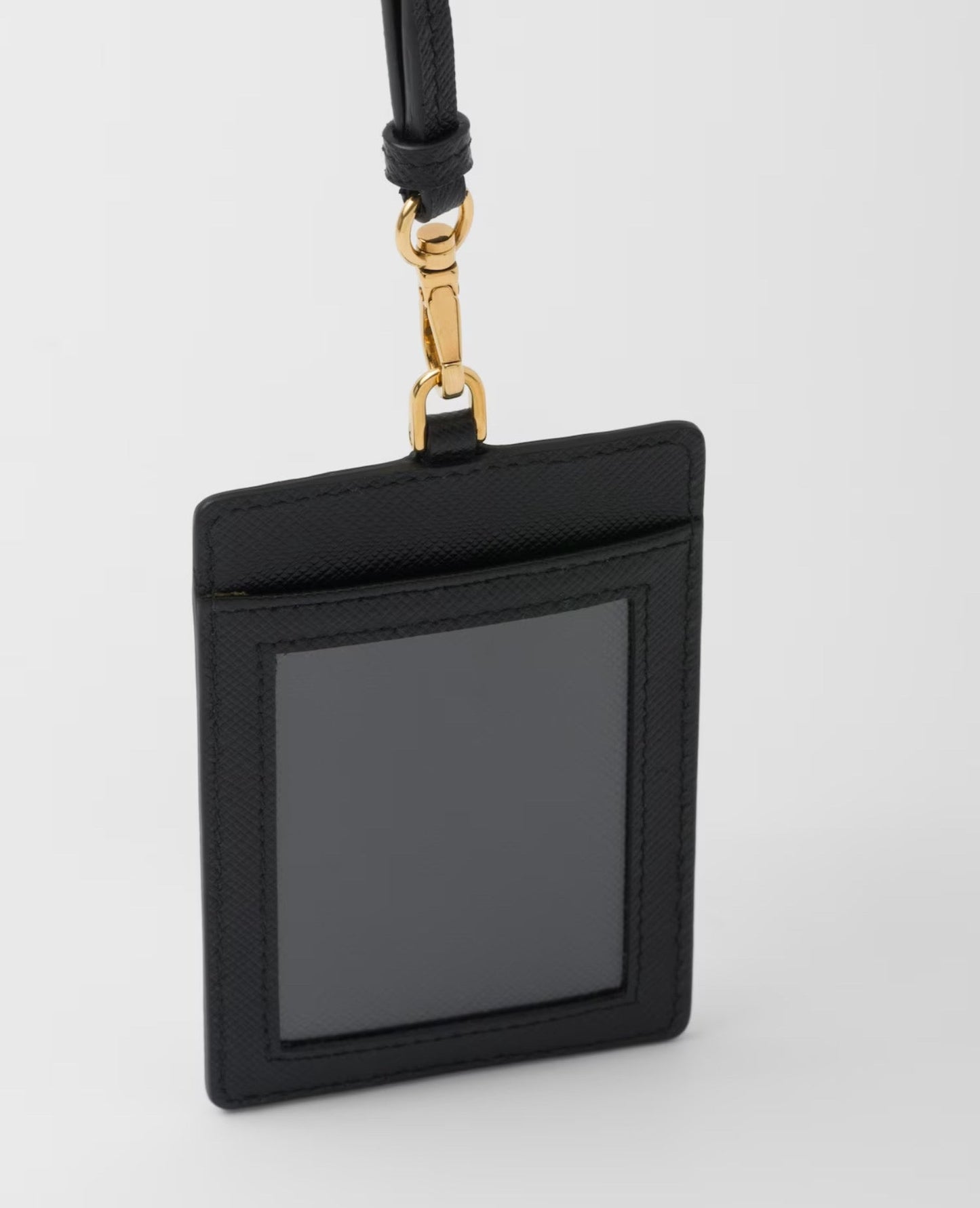 prada saffiano leather badge holder_2