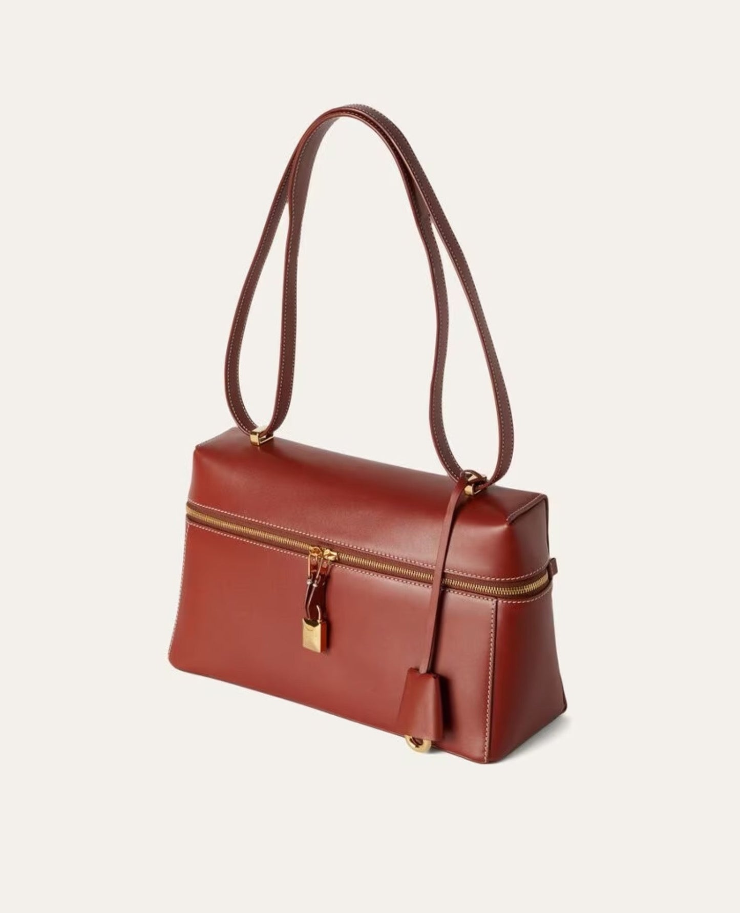 loro piana extra bag l27 deep kummel_1