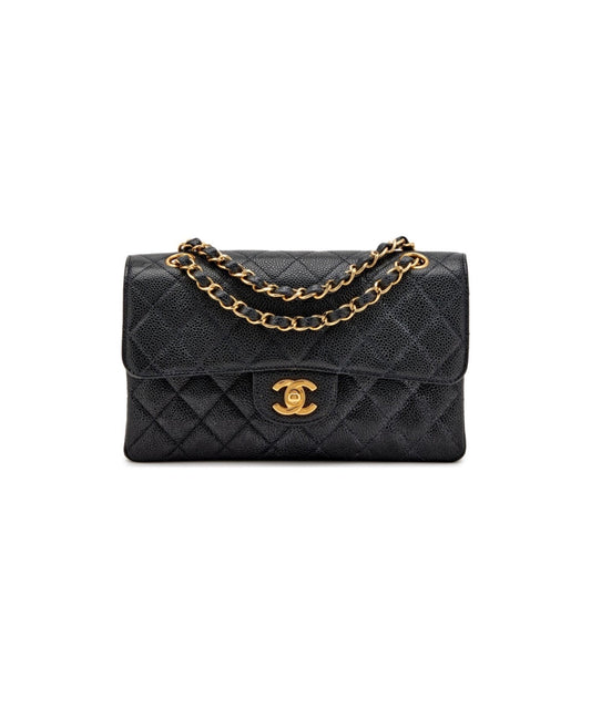 coco small classic double flap gold hardware_2