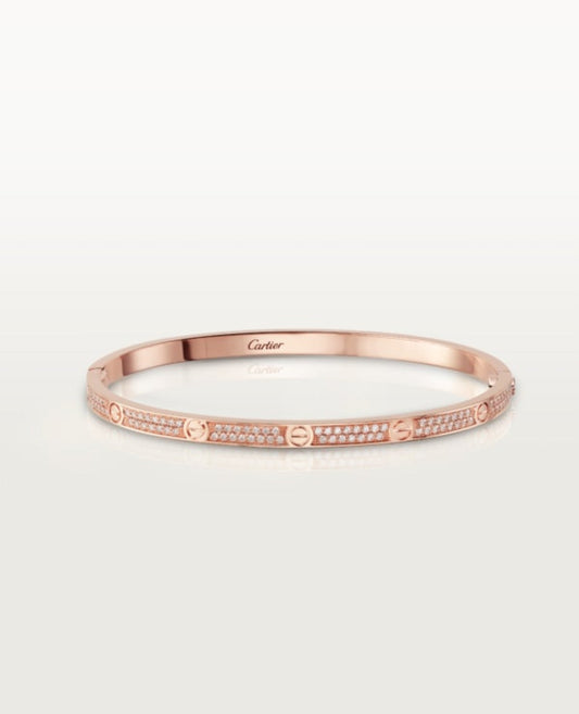 cartier love bracelet, small model, paved_2