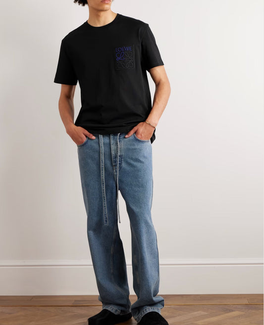 loewe relaxed fit t-shirt black_1