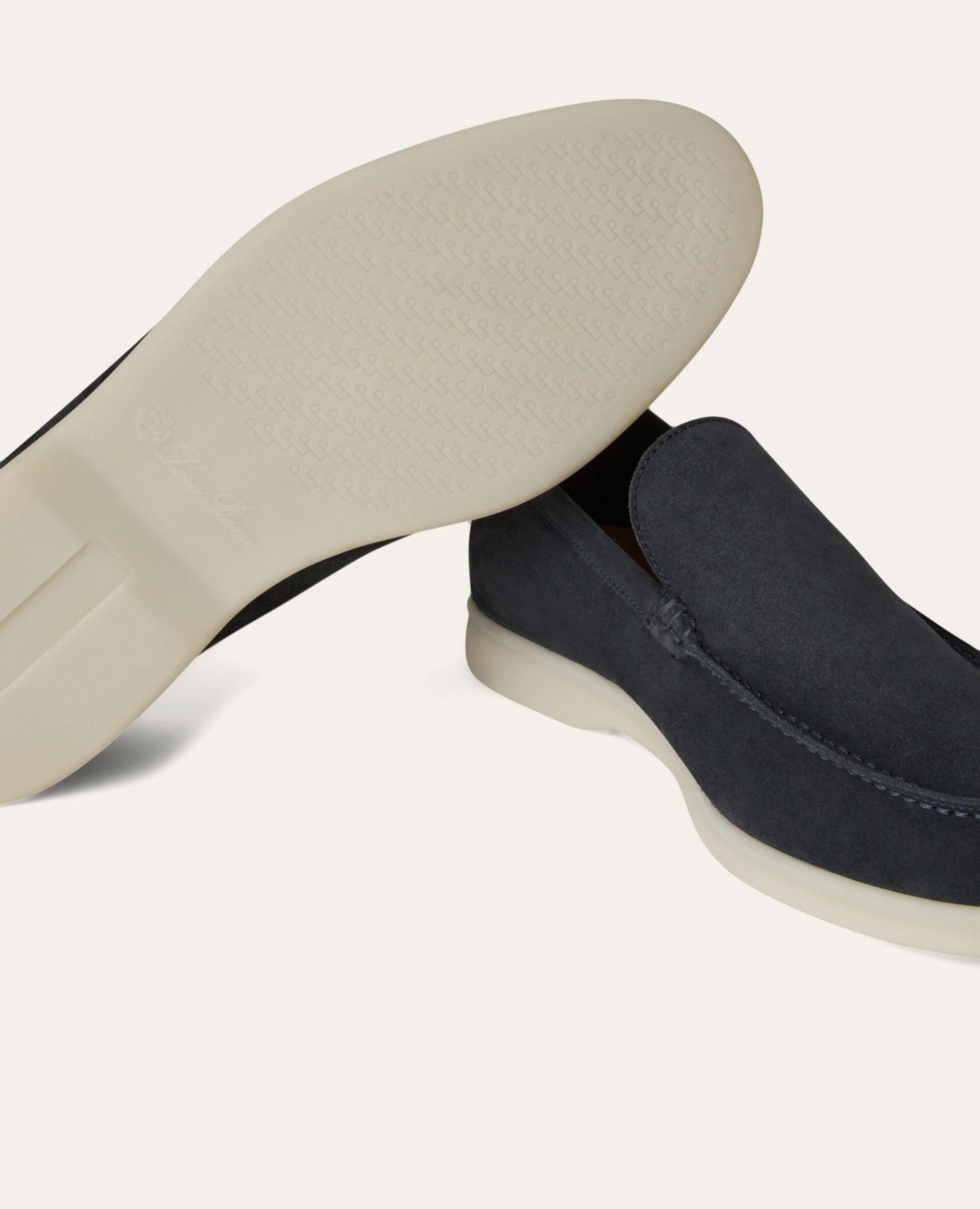 loro piana summer walk loafer navy blue_1