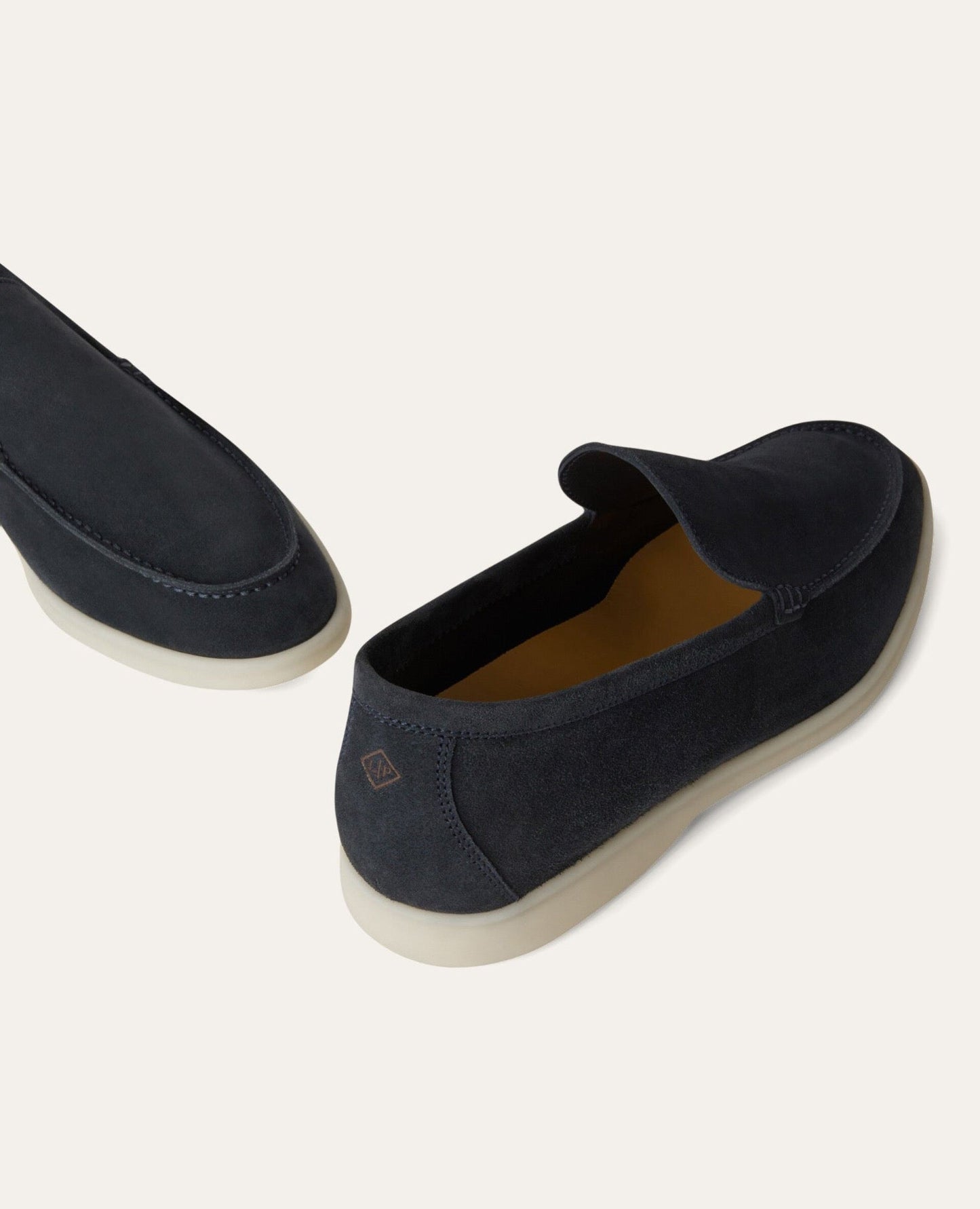 loro piana summer walk loafer navy blue_1