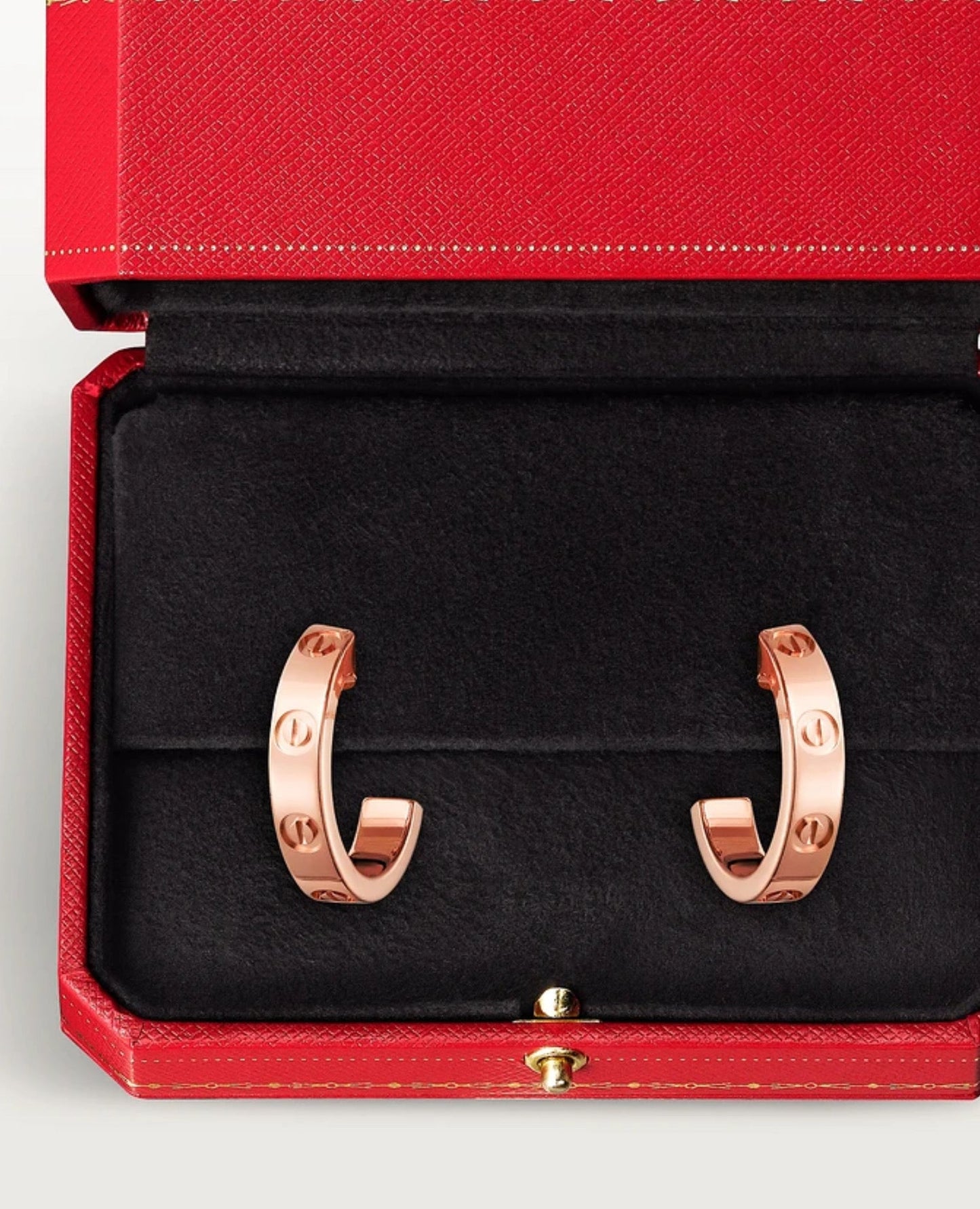 cartier love hoop earrings, small model_1