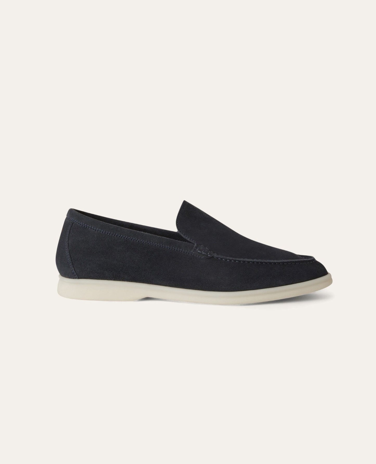 loro piana summer walk loafer navy blue_1