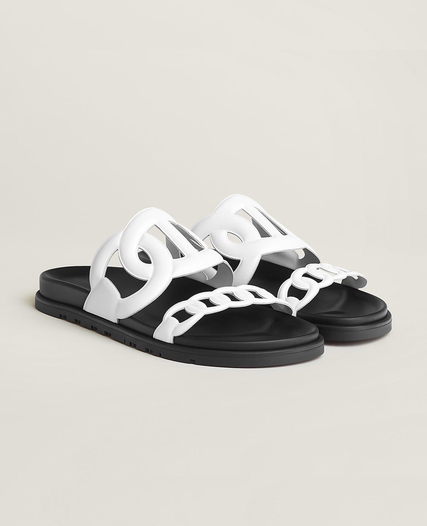 hermès extra sandal white_1