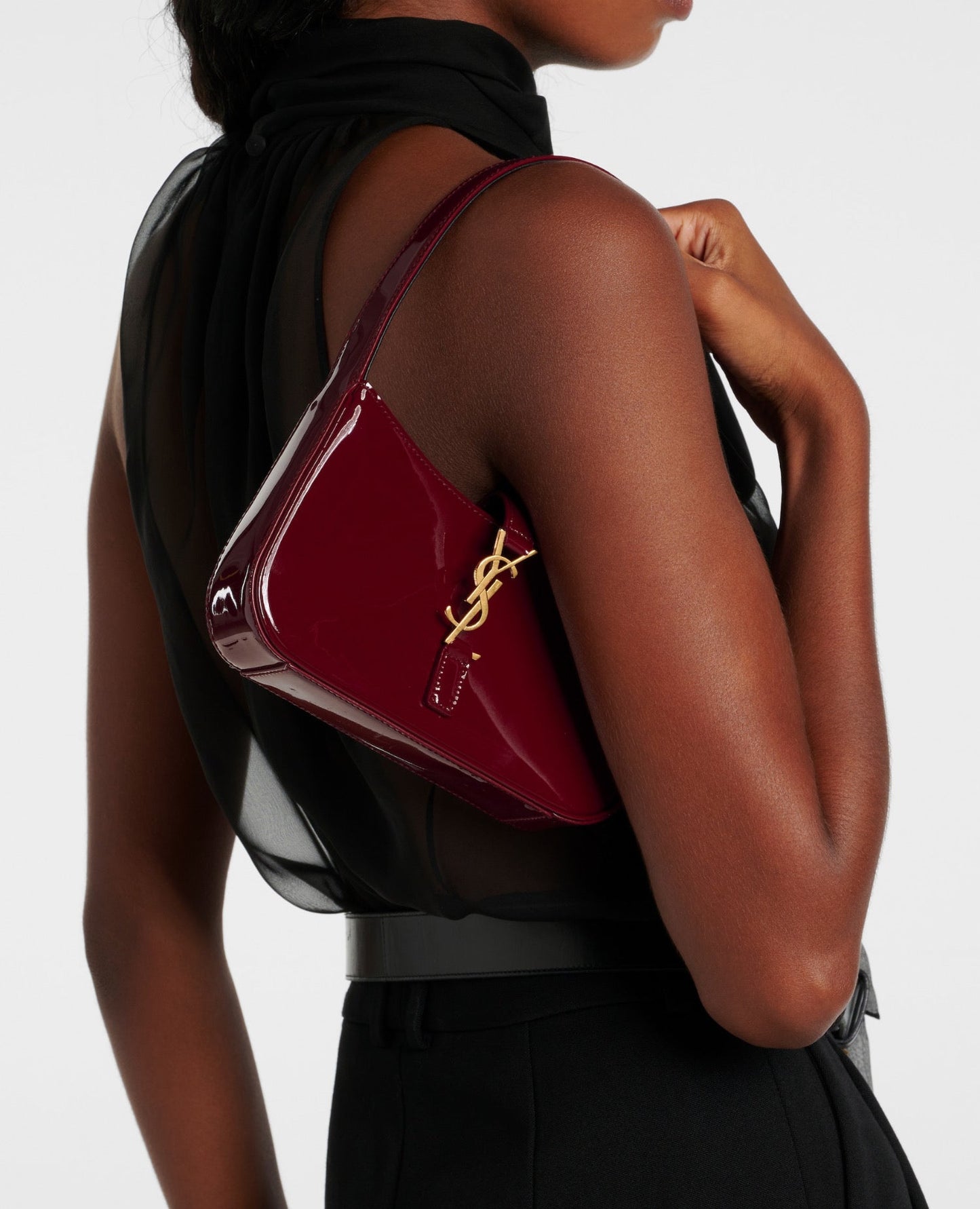 saint laurent mini le 5 à 7 in patent leather_1