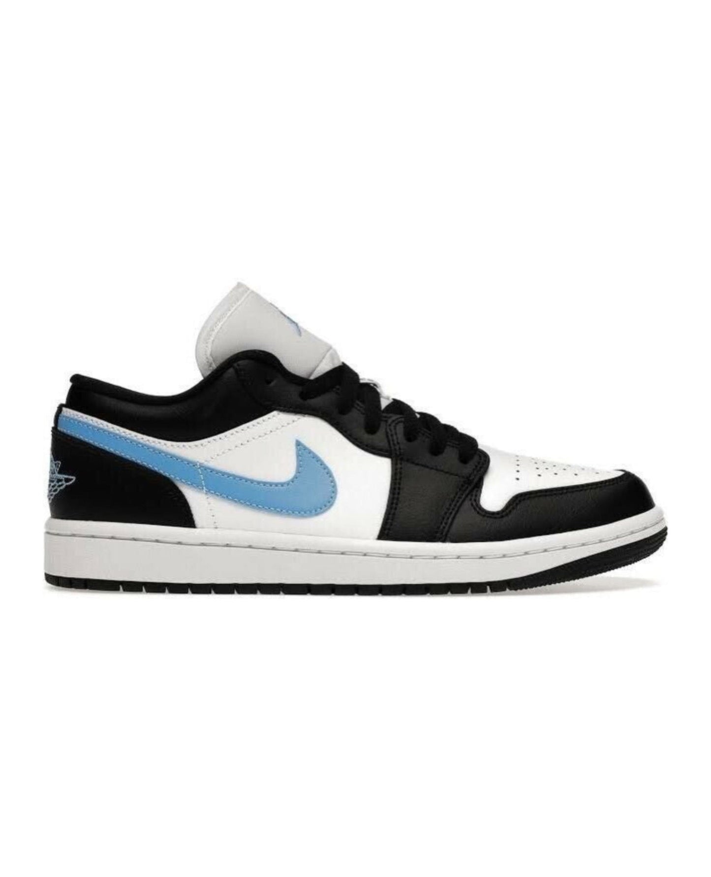 nike air jordan 1 low "black/ university blue"_1