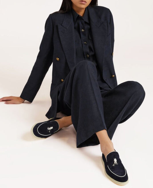 loro piana summer charms walk navy blue_1