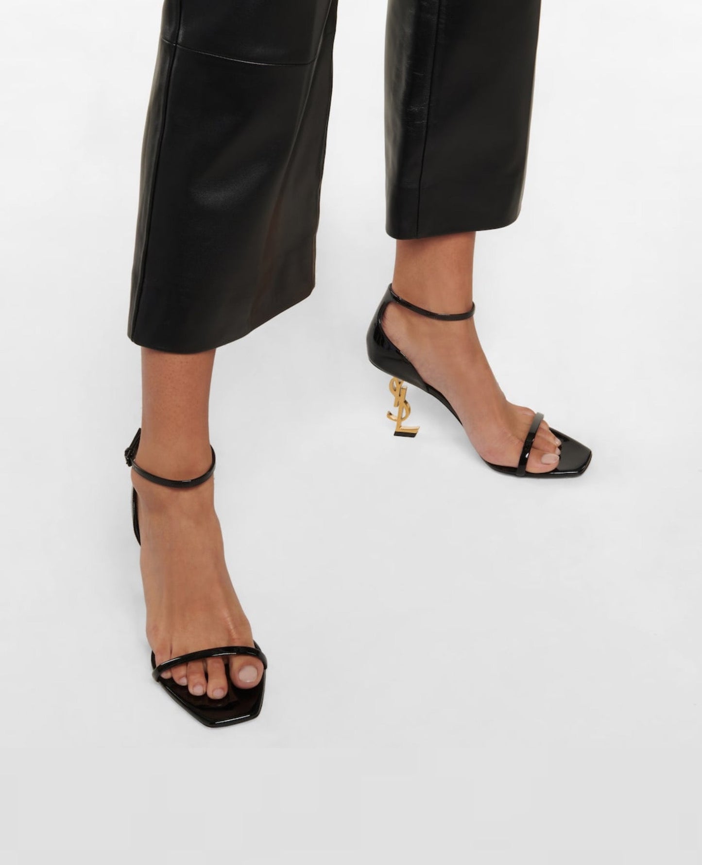 saint laurent opyum sandals in patent leather_2
