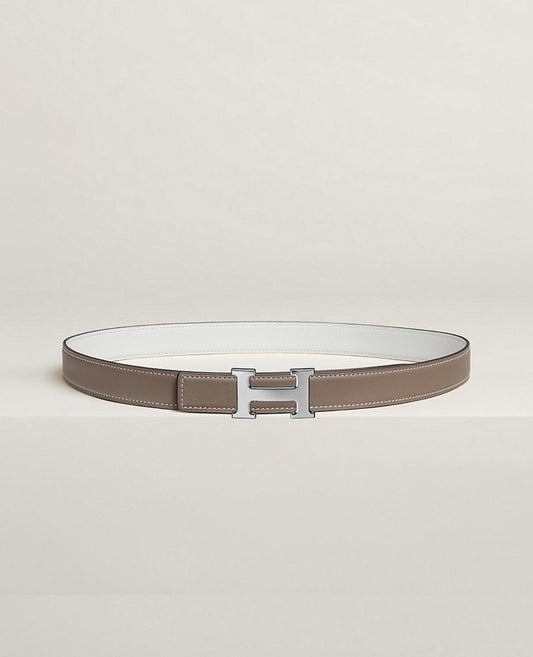 hermès mini h belt buckle & reversible leather strap 24 mm_3