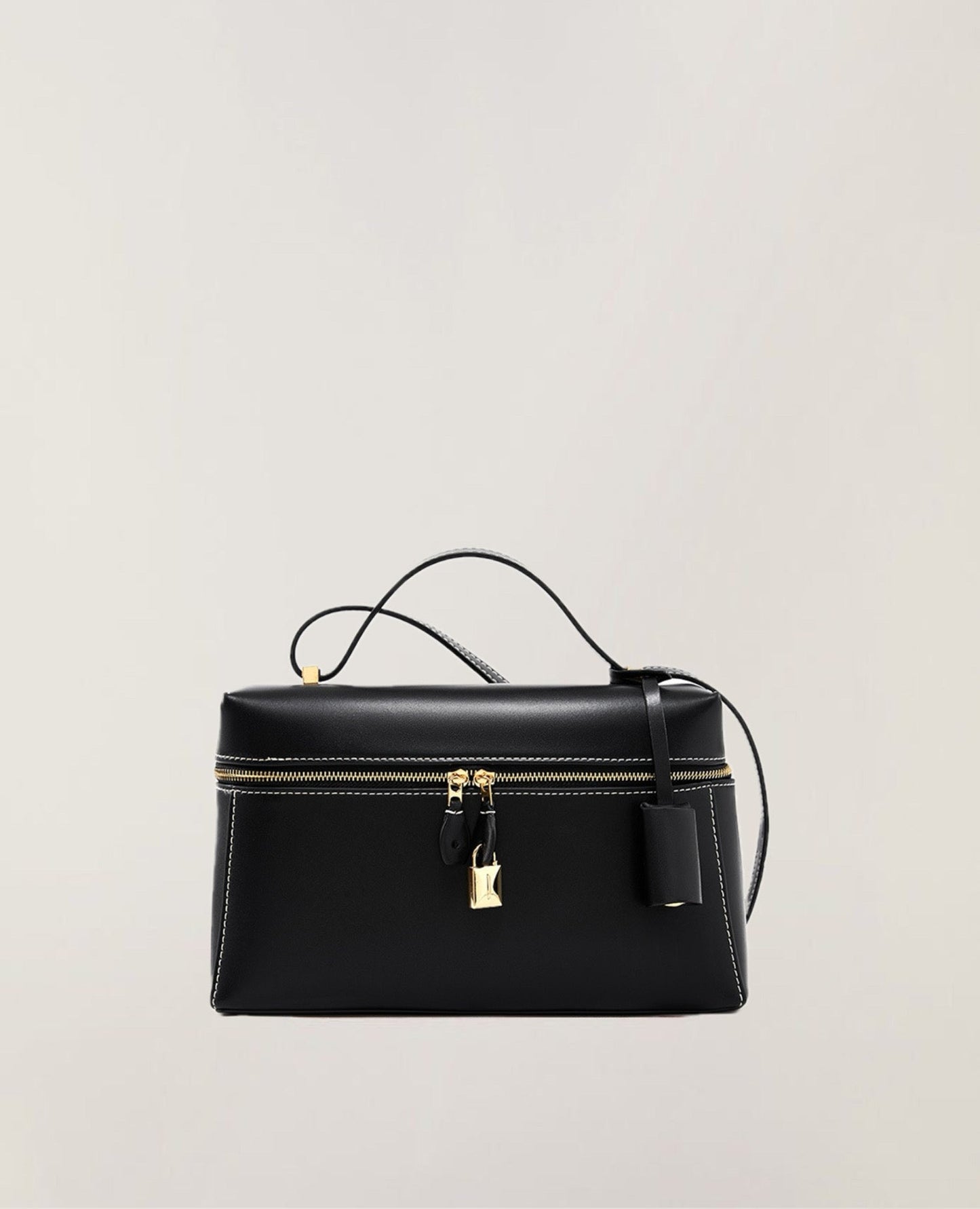 loro piana extra bag l27 black_2
