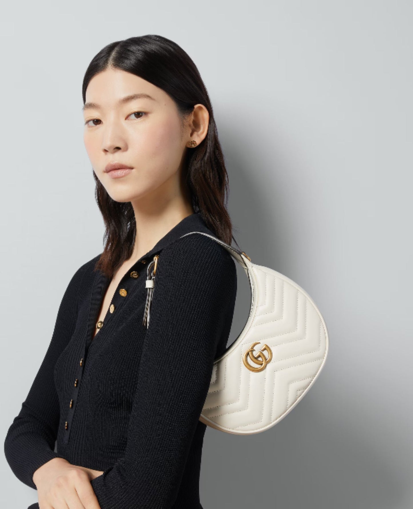 gucci half-moon sheped mini bag_1