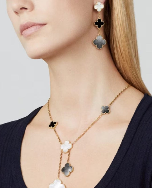 van cleef magic alhambra earrings, 3 motifs_1