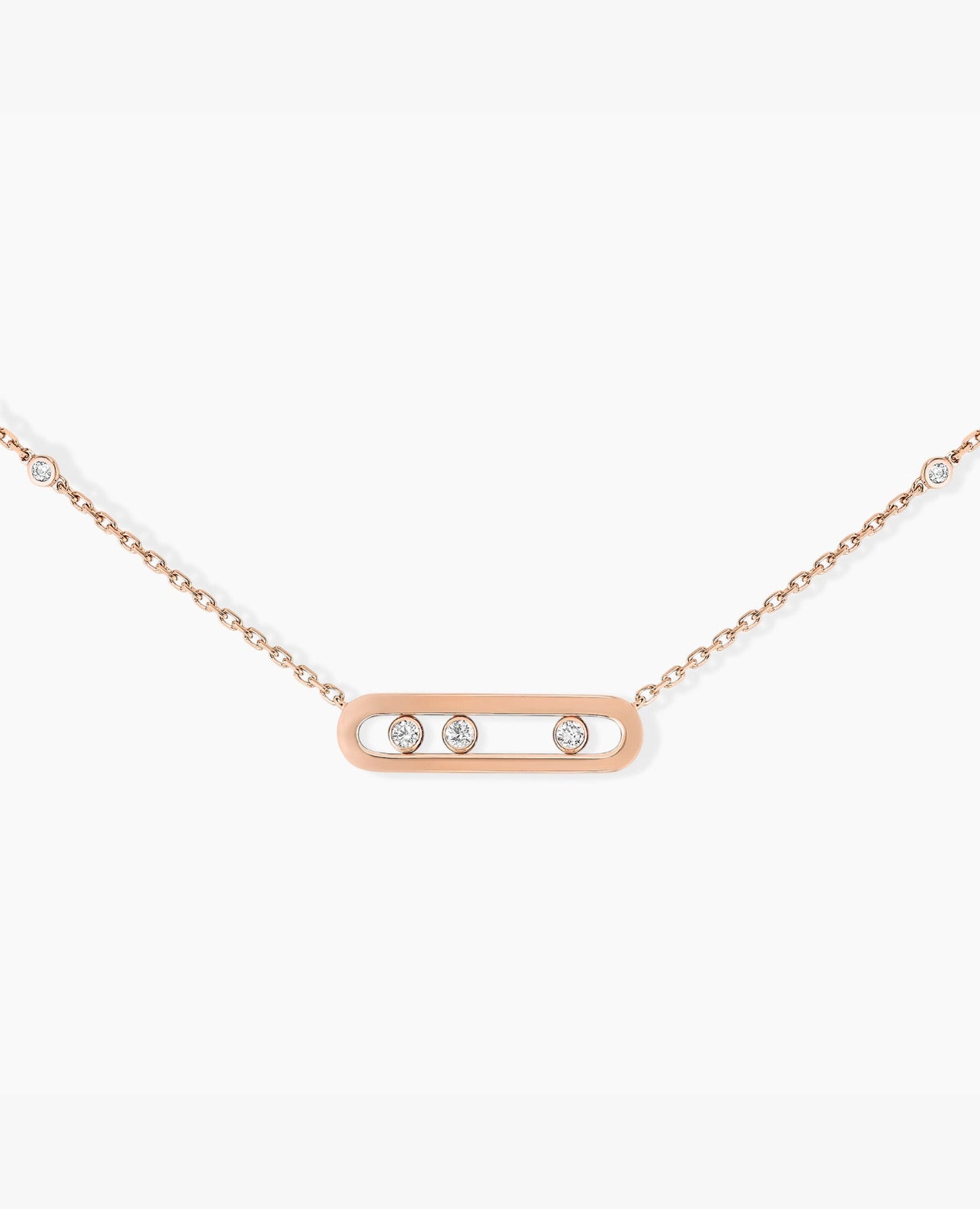messika baby move rose gold necklace_1