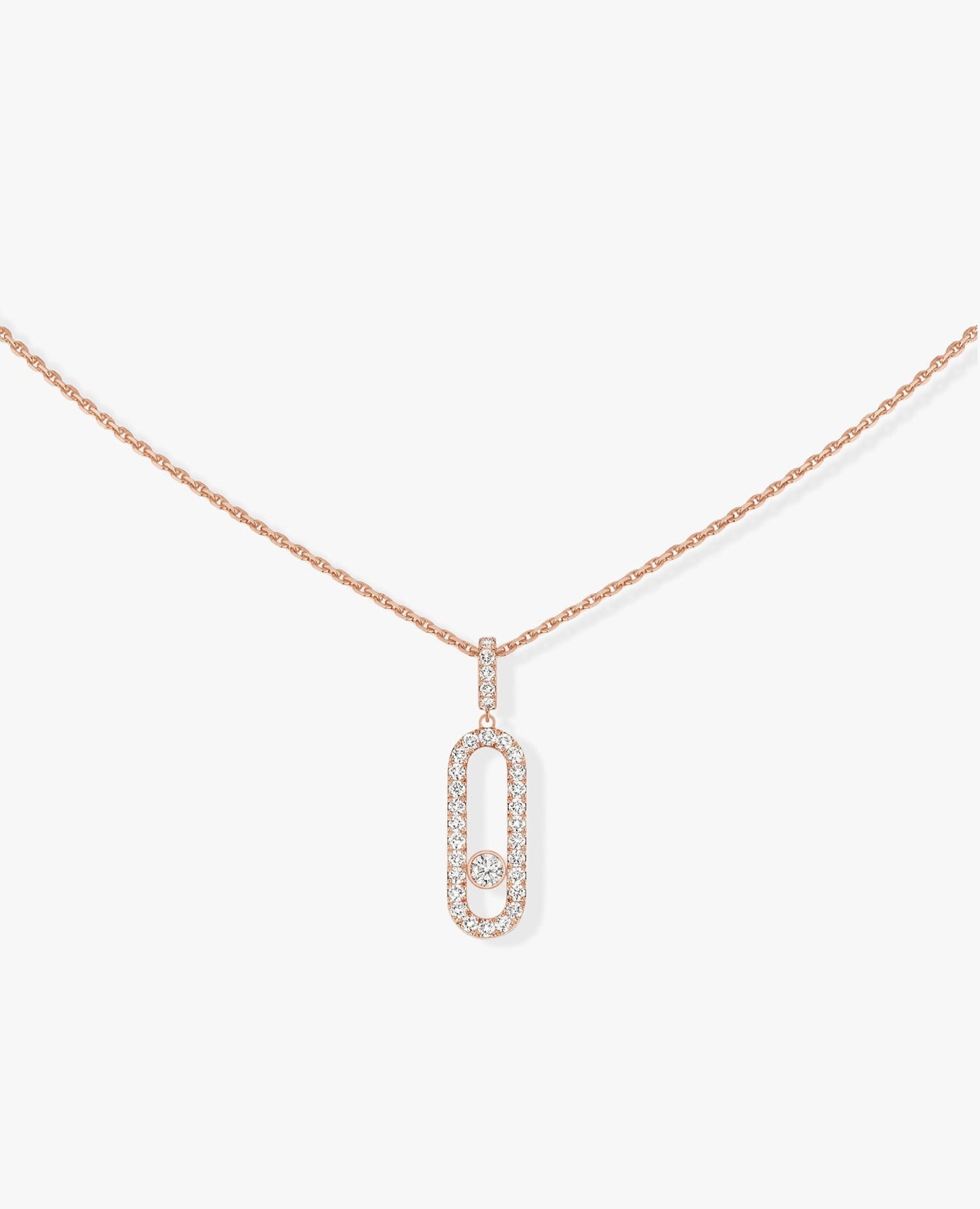 messika move uno pavé lm rose gold necklace_1