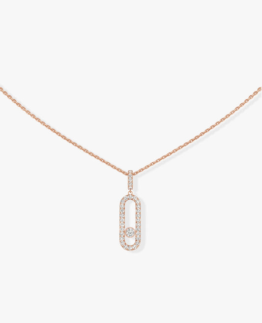 messika move uno pavé lm rose gold necklace_1