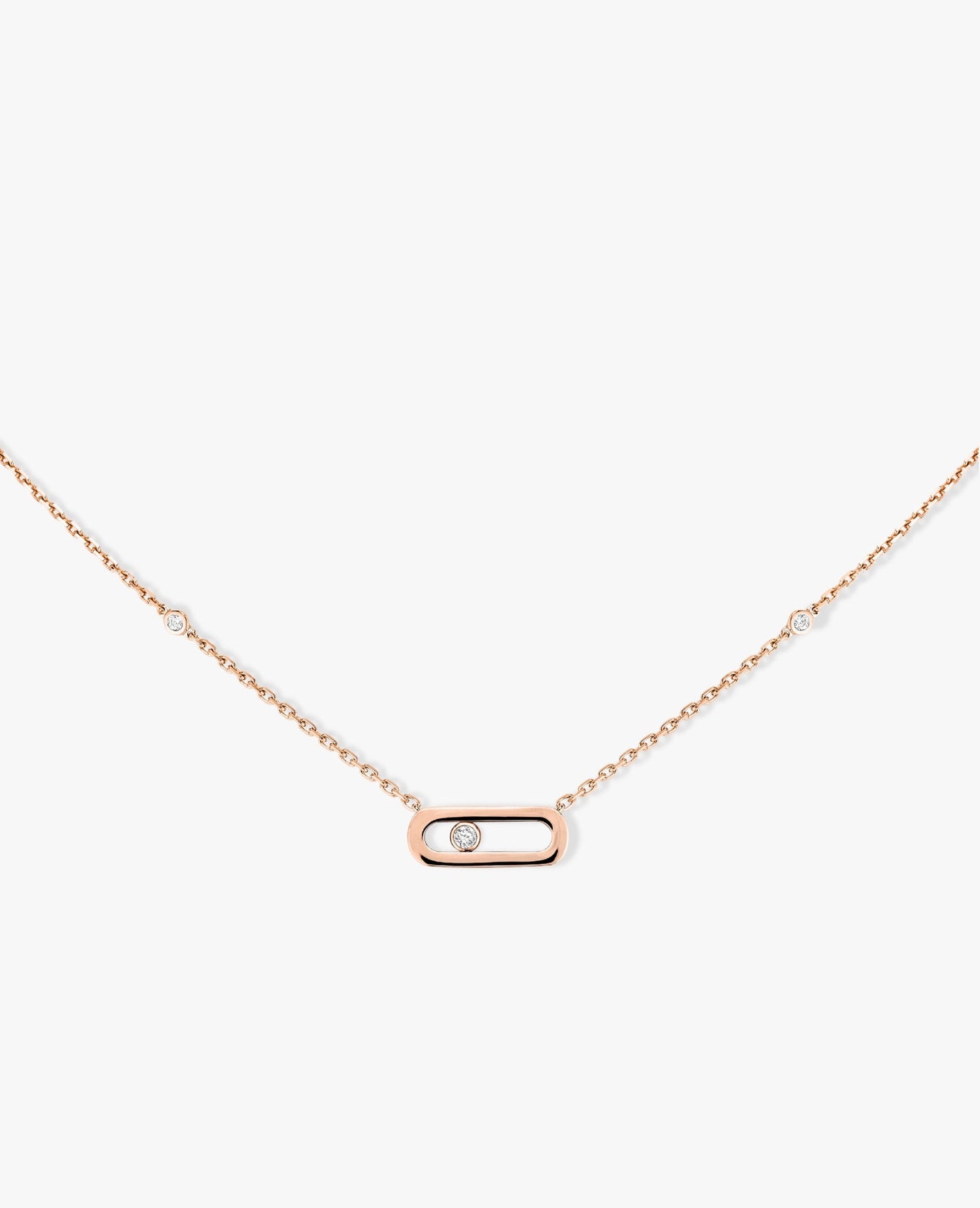 messika rose gold move uno necklace_1