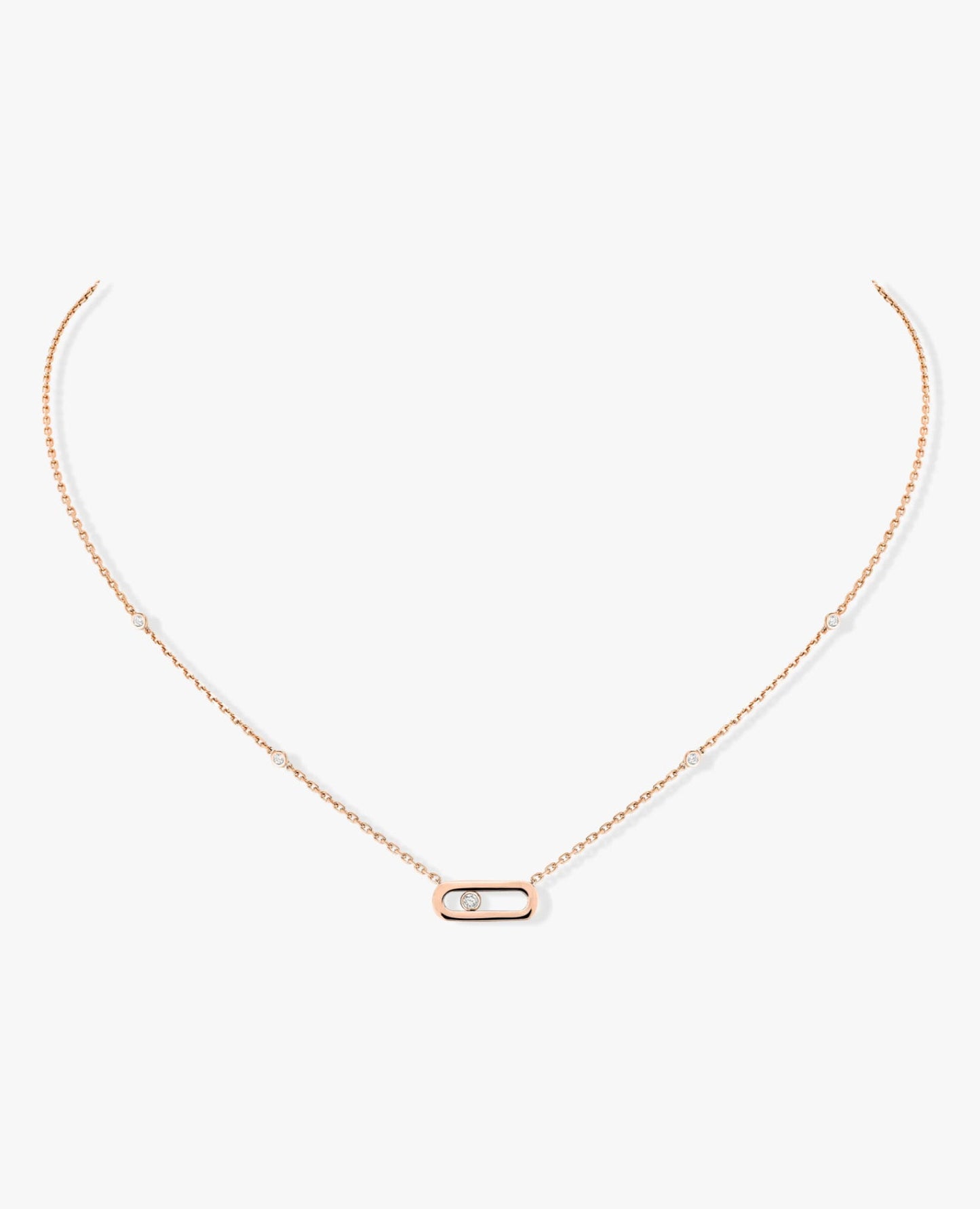 messika rose gold move uno necklace_1