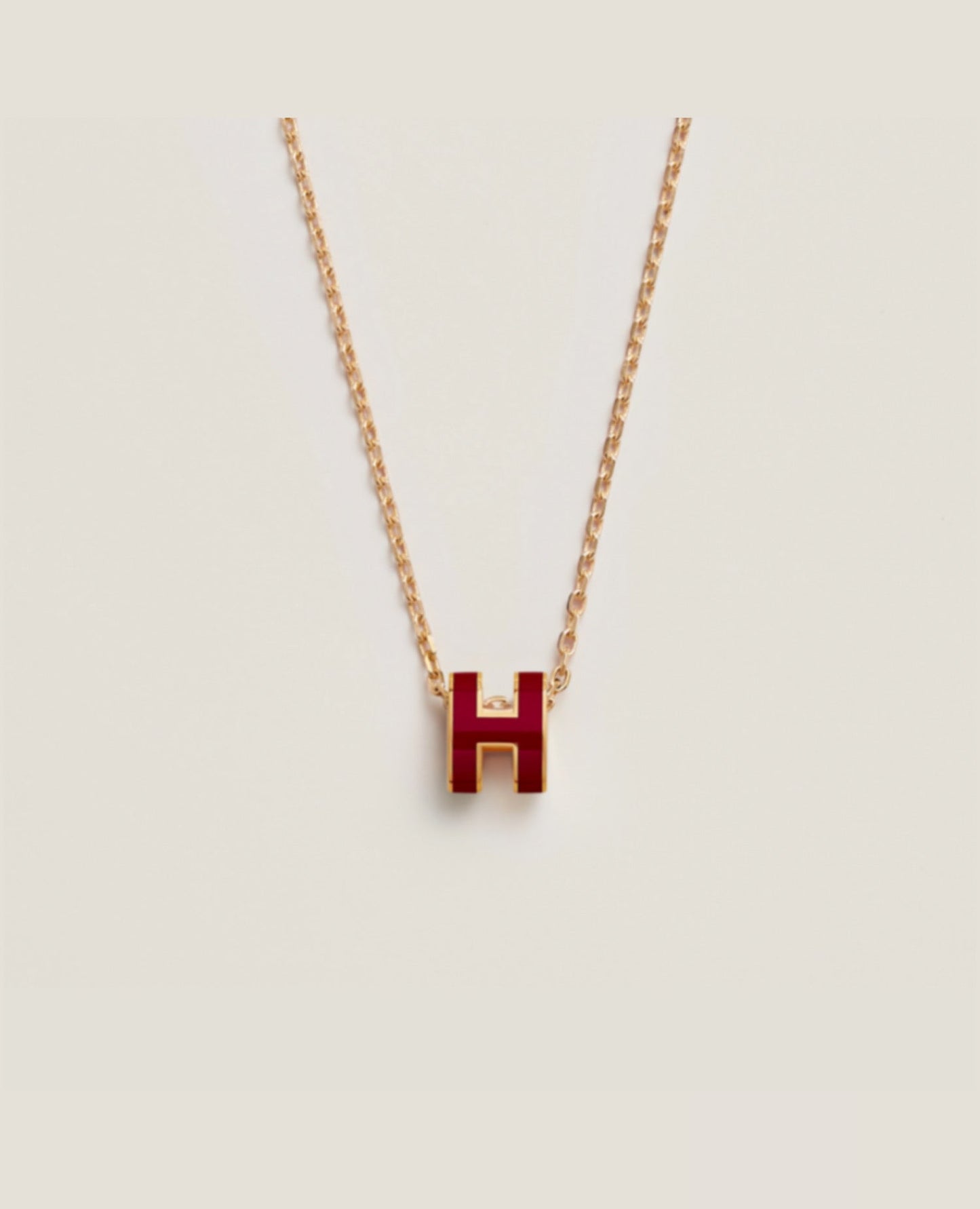 hermès mini pop h pendant yellow gold_6