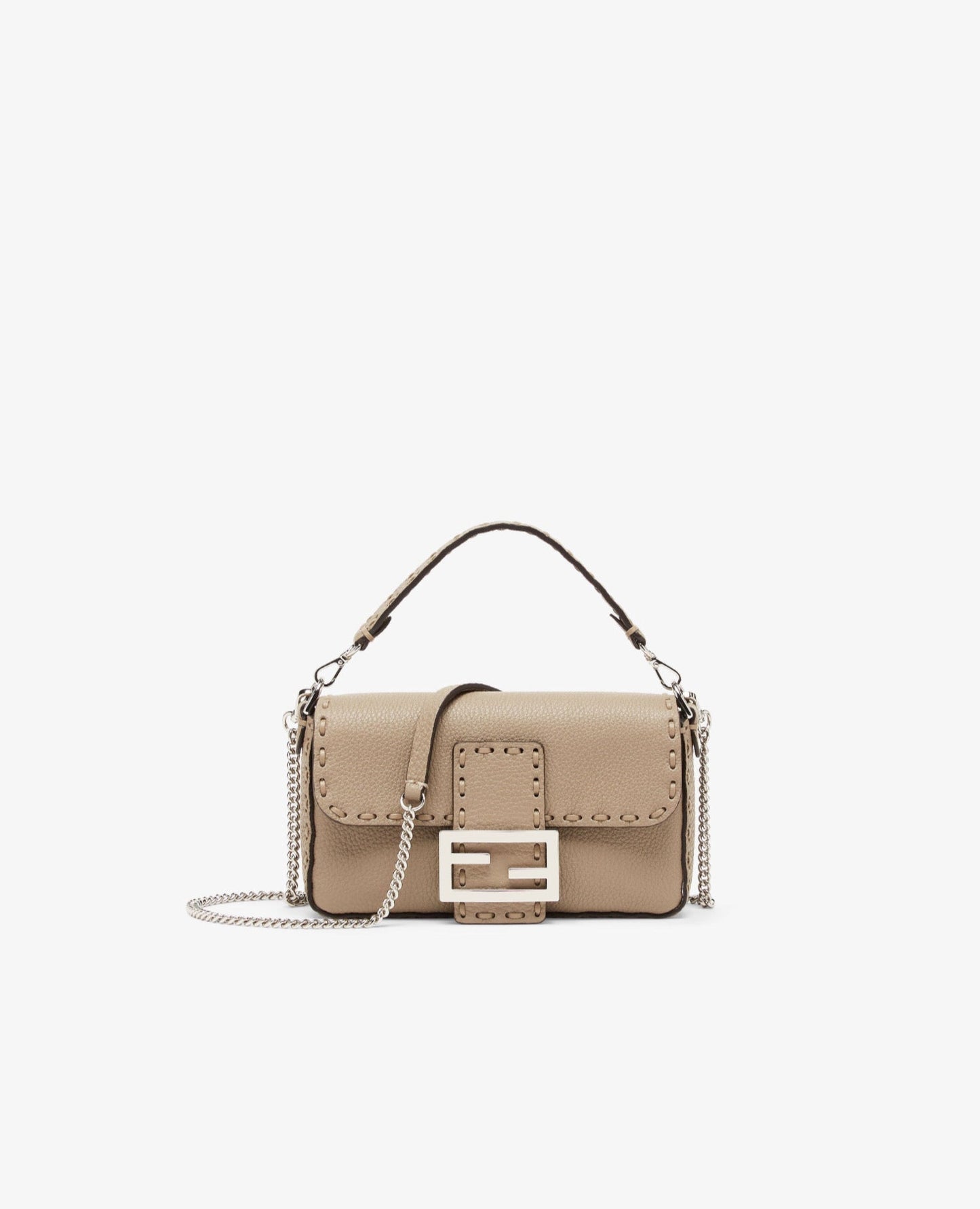 fendi baguette mini grey_2