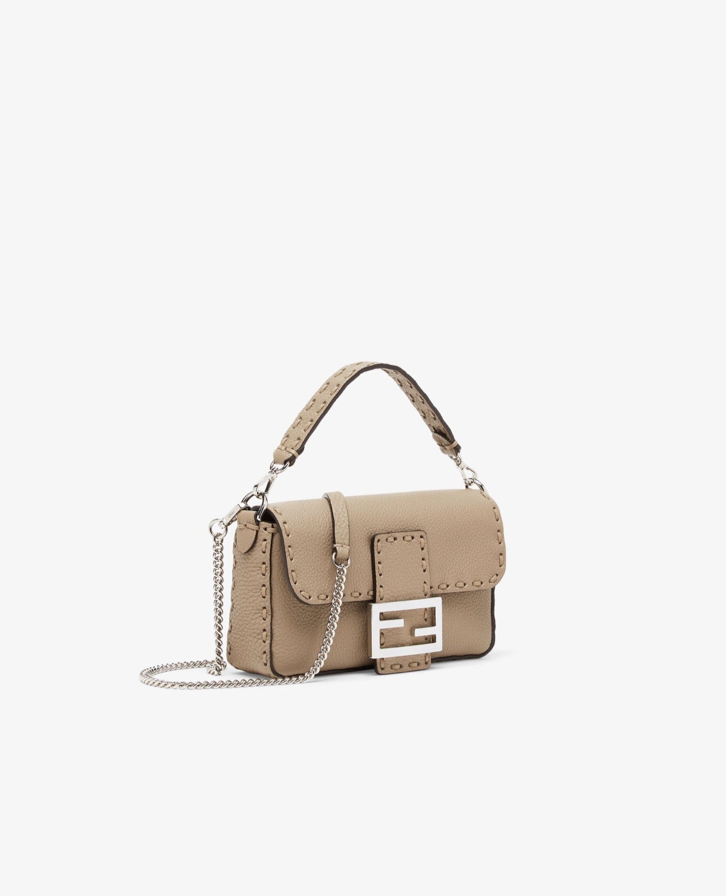 fendi baguette mini grey_2