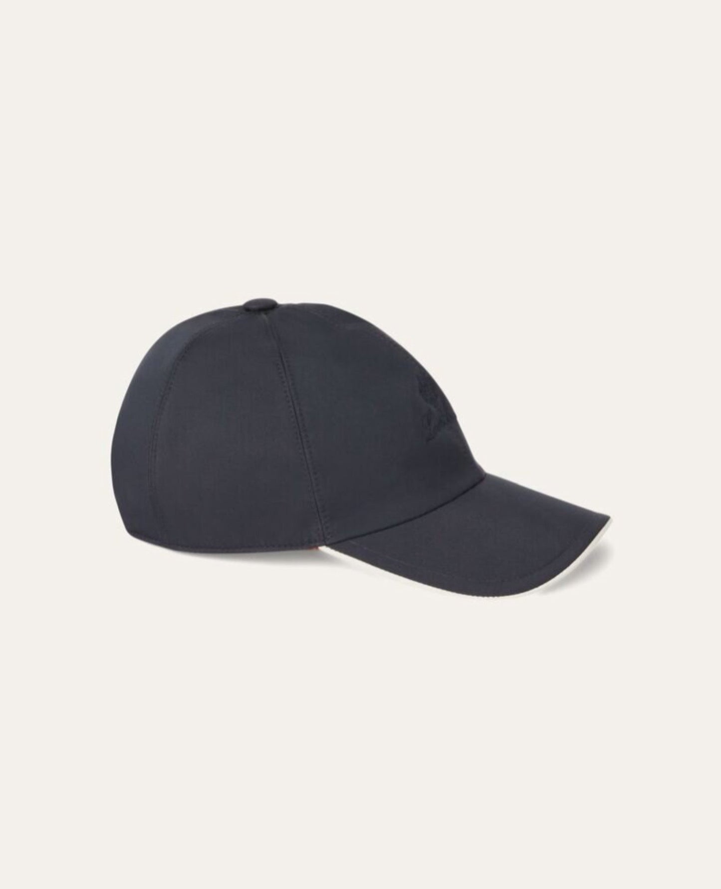 loro piana baseball cap navy blue_1