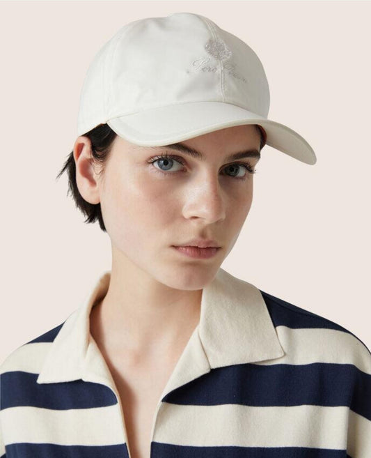 loro piana baseball cap white_1