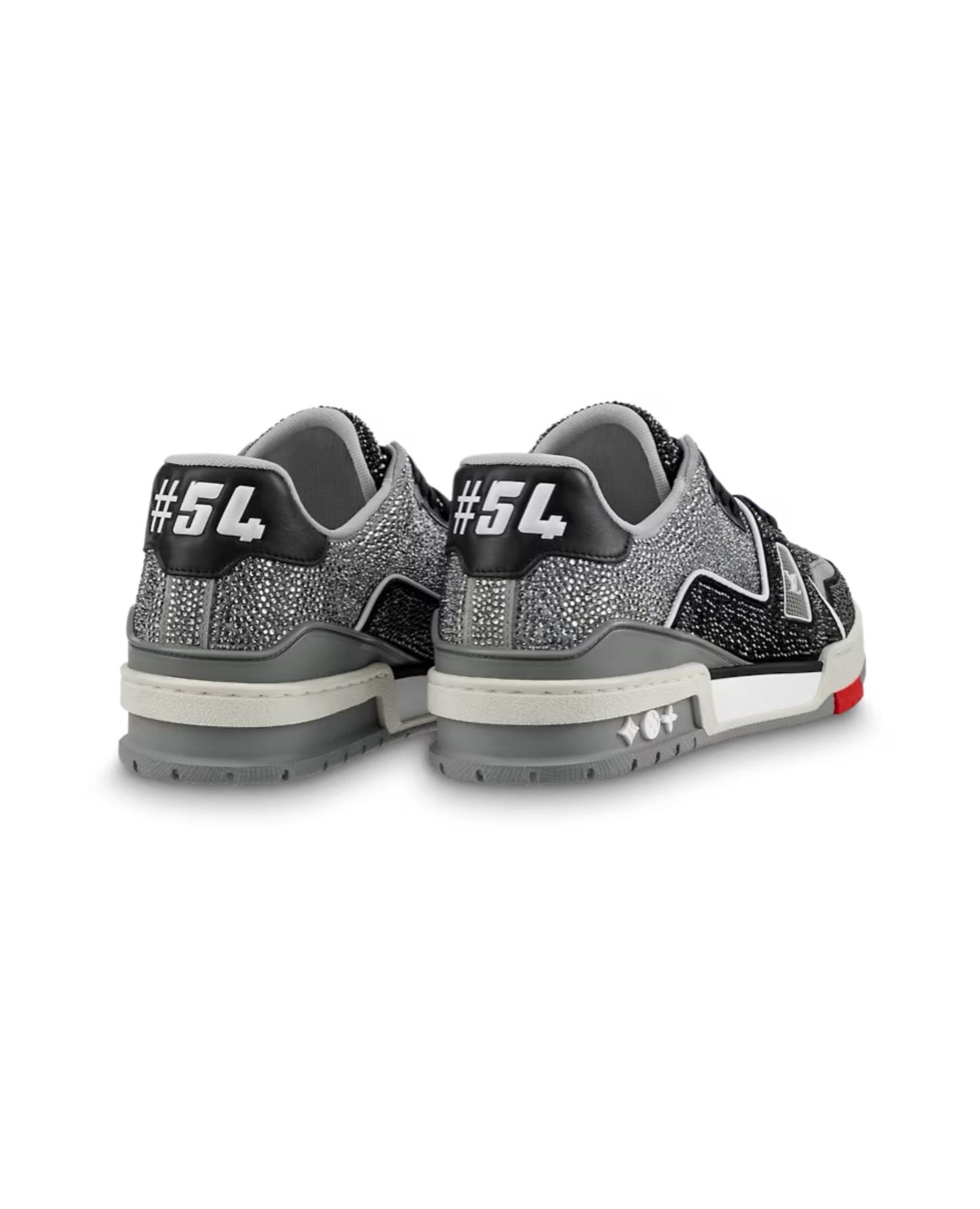 louis vuitton trainer sneaker black_1