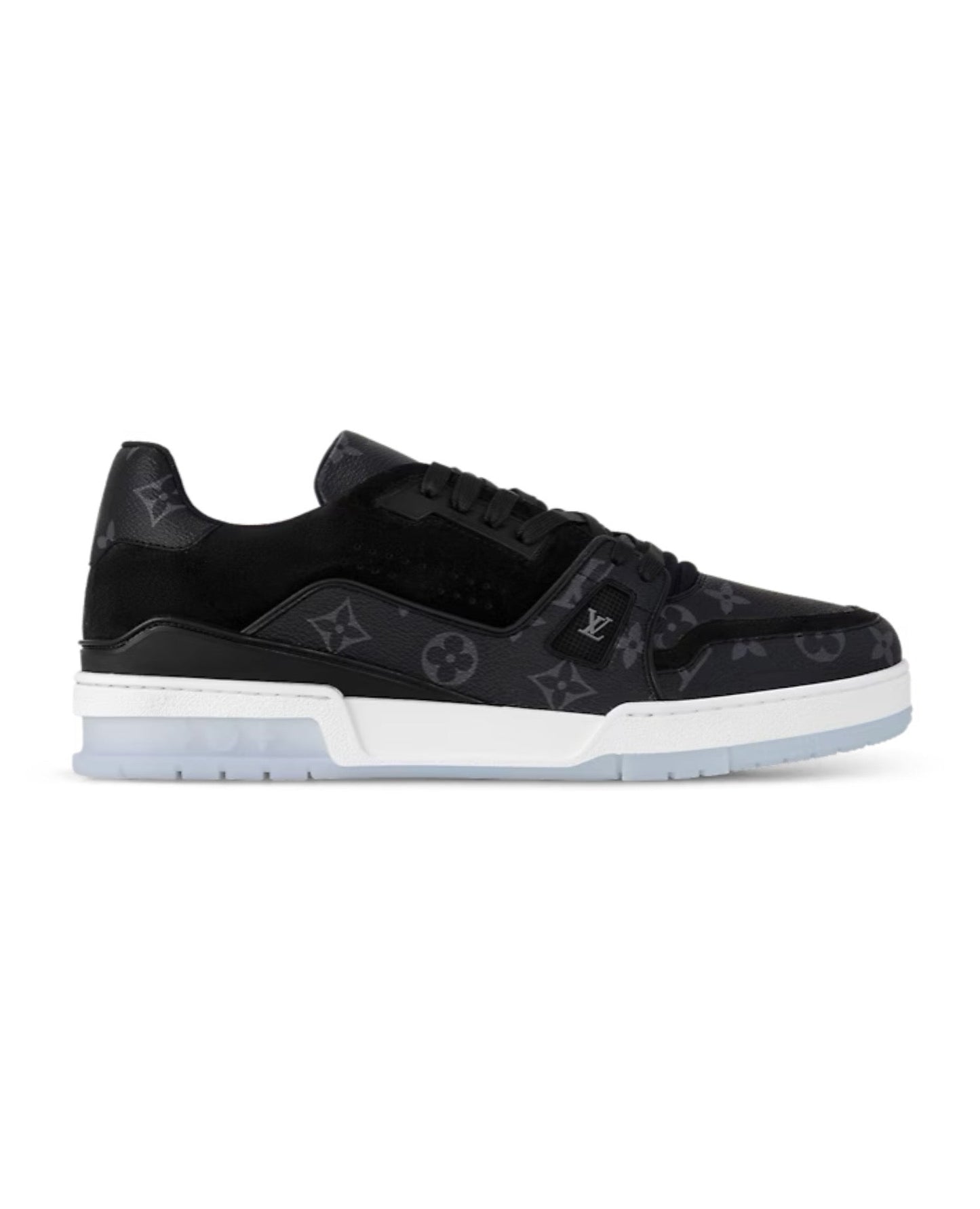 louis vuitton trainer sneaker ‘black monogram’_1