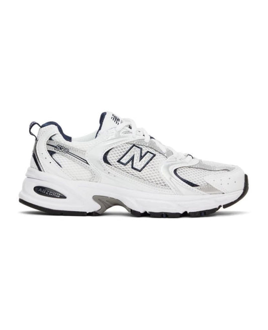 new balance 530 white silver navy_1